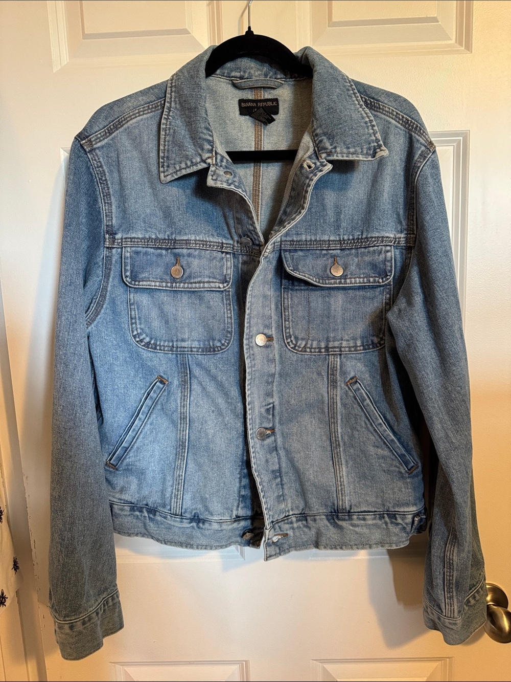 Banana Republic Faded Blue Denim Jacket